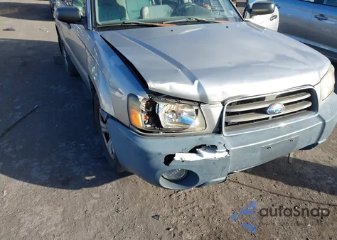 2005 Subaru Forester 2.5X from USA, damaged, VIN JF1SG63635H700245